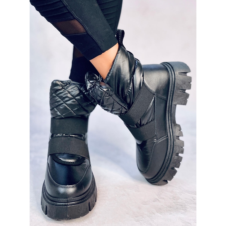 Women's Uffie Black snow boots 1