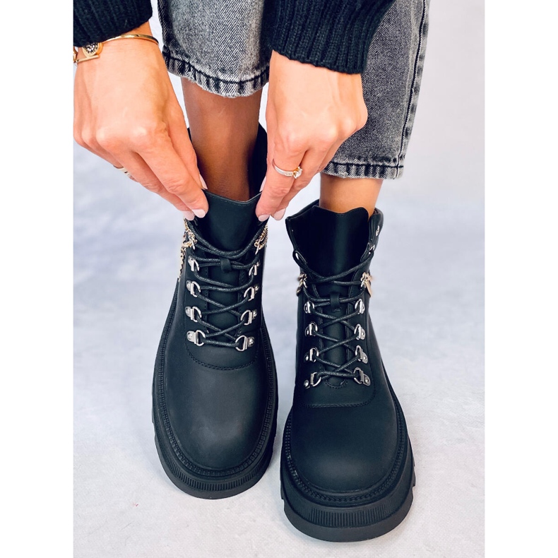 Hudson Black Trapper Boots 1