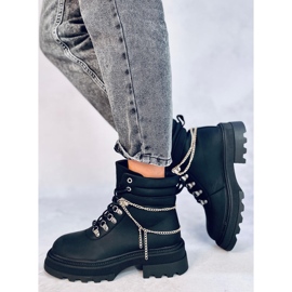 Hudson Black Trapper Boots 2