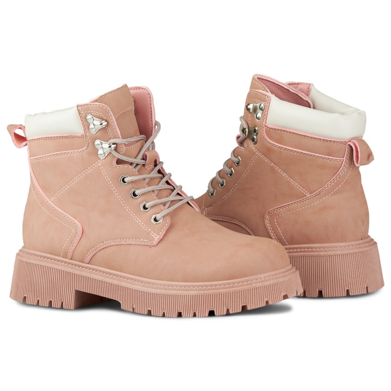 Classic women's boots in pink 1