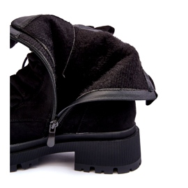 Seastar Wares insulated flat -heeled boots black 1