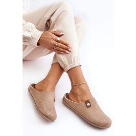 Inblu Women's Home Shoes Slippers GF000011 Beige 1