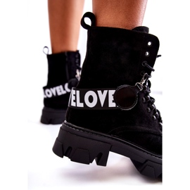 Seastar Suede High Boots With Insulation, Black 4