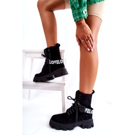 Seastar Suede High Boots With Insulation, Black 3