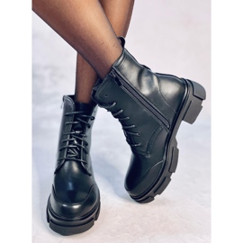 Lace-up boots Coley Black 1