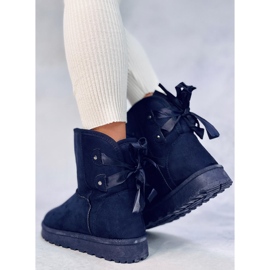 Emusy snow boots with Stella Blue bows 1
