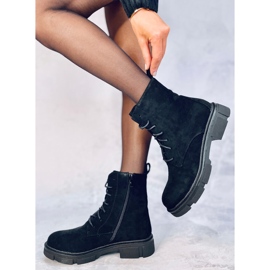 Zoe Black lace-up workers 2