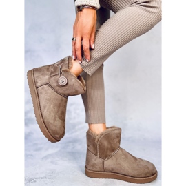 Arnette Khaki women's snow boots beige 1