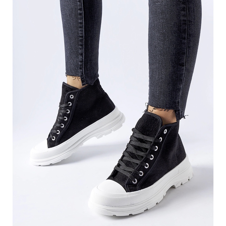 Inna Black Villaggio high-top sneakers 1 Inna Black Villaggio high-top sneakers 1