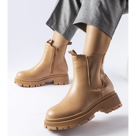 Beige insulated classic Olmedo boots 1 Beige insulated classic Olmedo boots 1