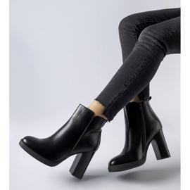 Inna Black insulated ankle boots from Sambruson 1