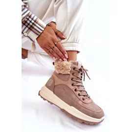 Women's insulated boots Lee Cooper LCJ-22-44-1363 pink 5