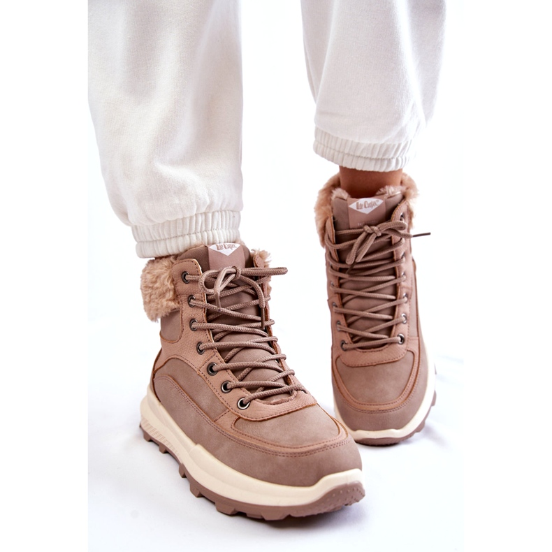 Women's insulated boots Lee Cooper LCJ-22-44-1363 pink 3