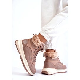 Women's insulated boots Lee Cooper LCJ-22-44-1363 pink 4