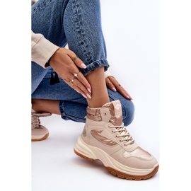 Women's Ankle Boots On A Thick Sole Lee Cooper LCJ-23-44-1972L Beige 2 Women's Ankle Boots On A Thick Sole Lee Cooper LCJ-23-44-1972L Beige 2