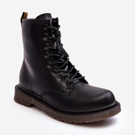 Women's Trapper Boots With Zipper Black Mibrasa 1