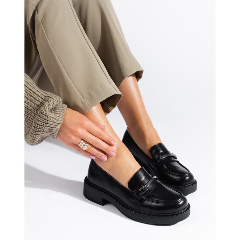 W. Potocki Black elegant women's shoes by Potocki 1