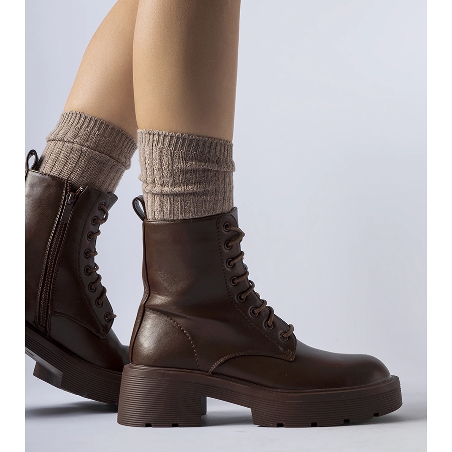 Thick ankle boots clearance