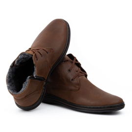 Polbut Winter men's leather shoes 339 brown 4 Polbut Winter men's leather shoes 339 brown 4