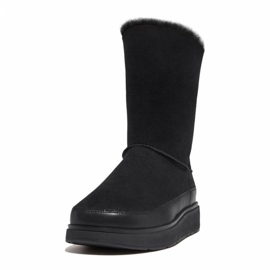 FitFlop GEN-FF Short Double-Faced Shearling Boots W GO9-090 black 1