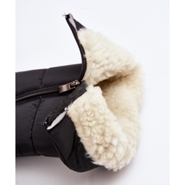 Women's Insulated Snow Boots Progress PROGJ-22-136 Black 2