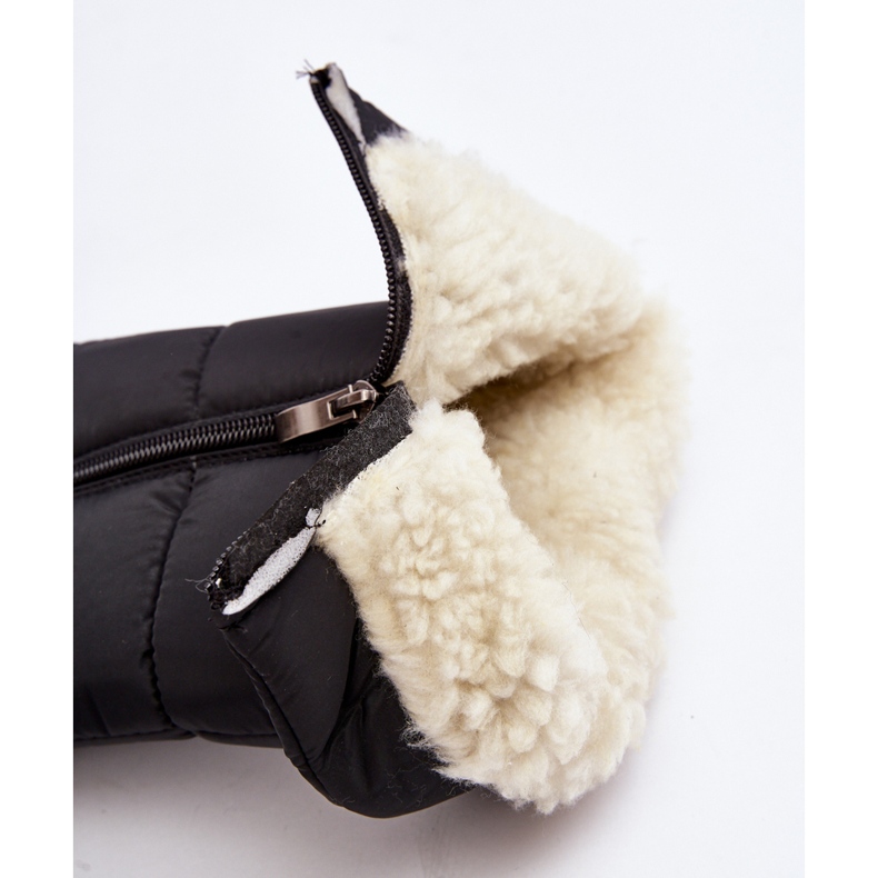 Women's Insulated Snow Boots Progress PROGJ-22-136 Black 2