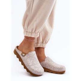 Home Shoes Women's Preventive Slippers Inblu DK000011 Beige 2