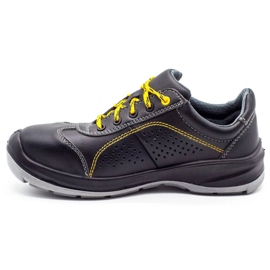 ŁUKPOL Techwork 1128P men's work shoes, black 1