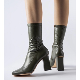Green ankle boots from Upland 1