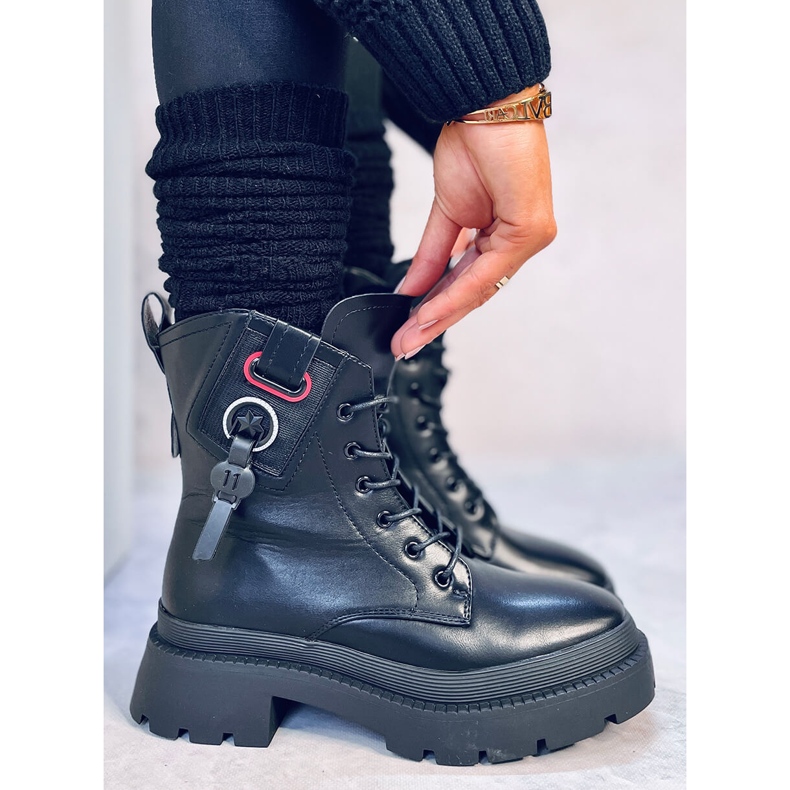 Military Berit Black boots 1