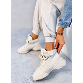 Sneakers with a detachable chain Peri Beige 2 Sneakers with a detachable chain Peri Beige 2