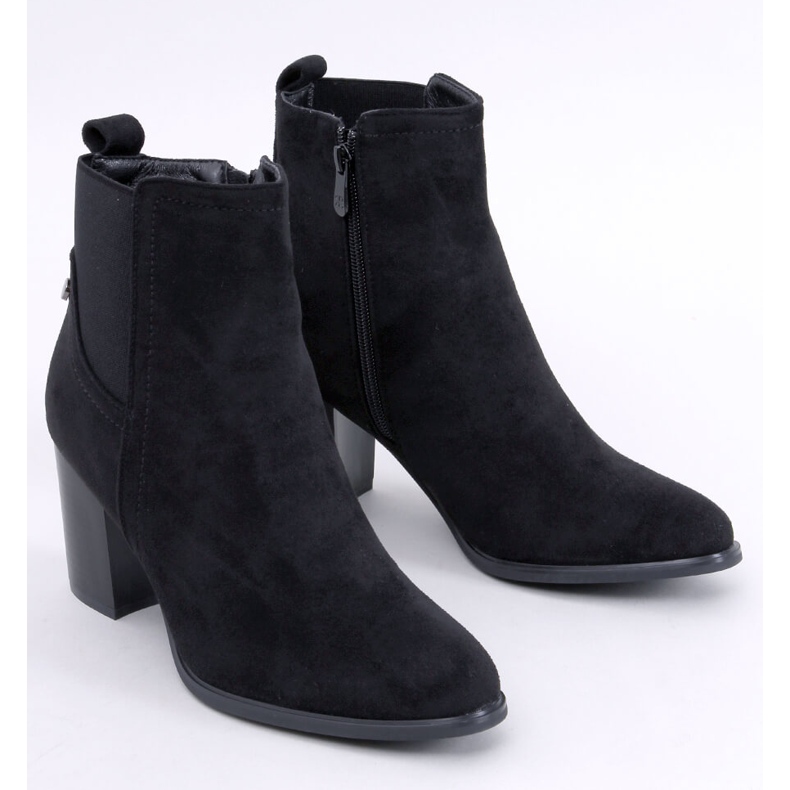Rosey Black classic high-heeled ankle boots 1 Rosey Black classic high-heeled ankle boots 1