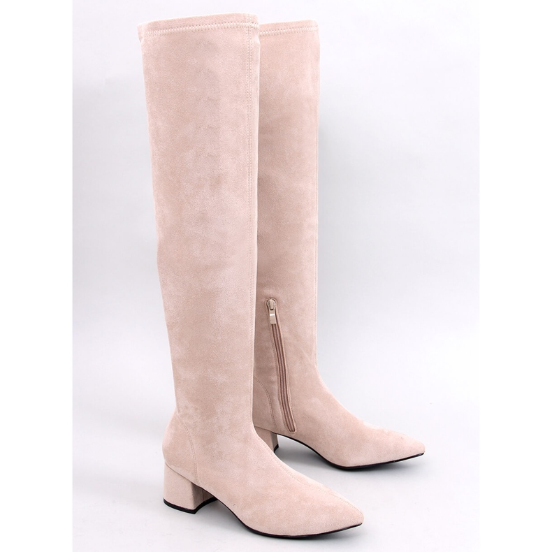 Diondre Beige low-heeled musketeers 1