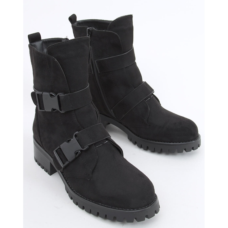 Falko Black military boots 1