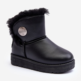 Children's Snow Boots Lined with Fur Black Big Star MM374082 1