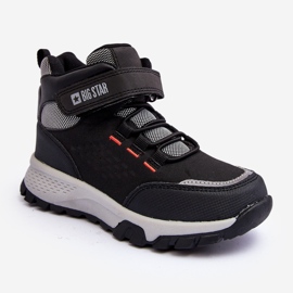 Memory Foam Children's Boots Black Big Star KK374121 1