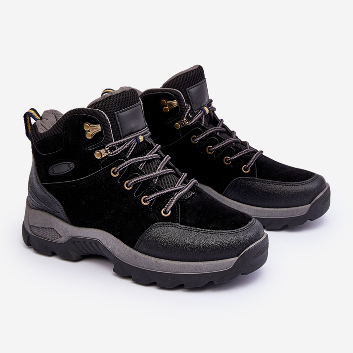 Men's Trapper Trekking Shoes Black Fontanoe 2