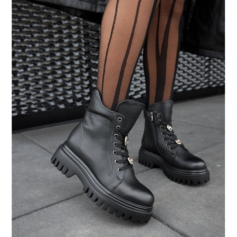 Karino black leather insulated boots 1 Karino black leather insulated boots 1