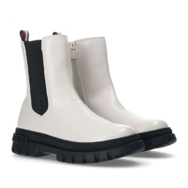 Tommy Hilfiger Bootie Ivory ankle boots T3A5-33058-1355101-101 beige 1