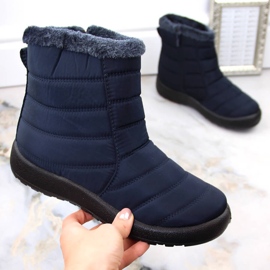 Potocki Women's snow boots blue 1