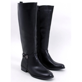 Jessie Black women's full-grain boots 1