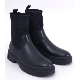 Ankle boots with a flexible upper Demus Black 1