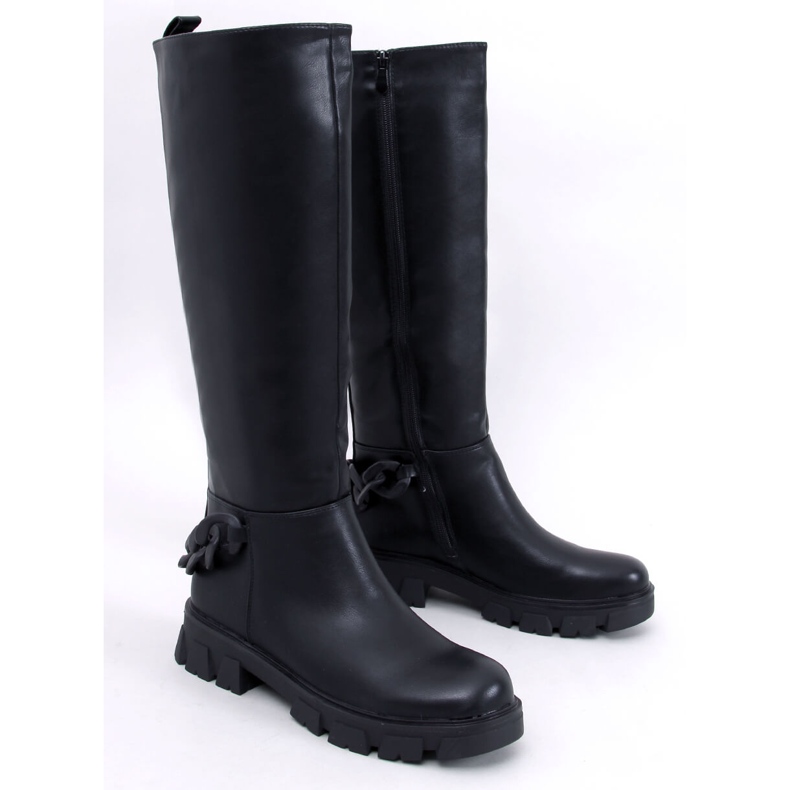Women's boots with chain Guest Black 1