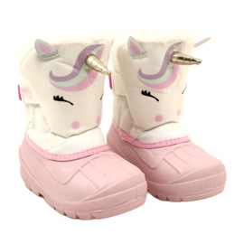 Befado children's shoes snow boot 160P013 pink 2