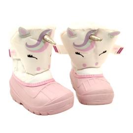 Befado children's shoes snow boot 160P013 pink 5