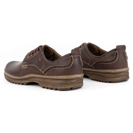 Olivier Men's casual leather shoes 221GT brown 4 Olivier Men's casual leather shoes 221GT brown 4
