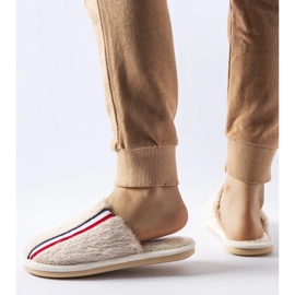 Beige slippers 1