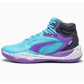 Puma Playmaker Pro Mid M 377902-09 shoes blue 1