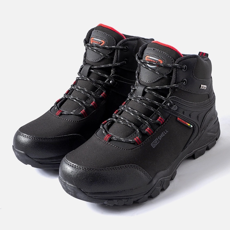 Men's black trekking shoes 1 Men's black trekking shoes 1