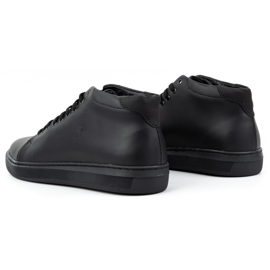 Polbut Men's leather insulated boots 2110sw, black 3 Polbut Men's leather insulated boots 2110sw, black 3